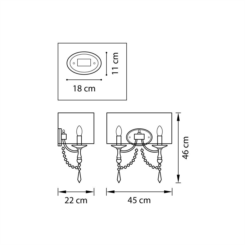 Lightstar *** (MB500010-2) Бра PARALUME 2x40W E14 ЧЕРНЫЙ (в комплекте) Lightstar *** (MB500010-2) Бра PARALUME 2x40W E14 ЧЕРНЫЙ (в комплекте)